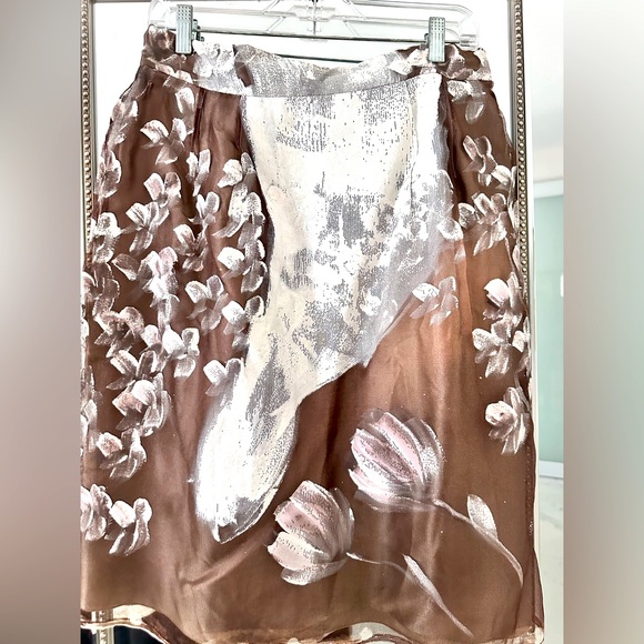 🛑SALE Dolce & Gabbana vintage skirt NWT hand painted collection size 44 European - Picture 1 of 11